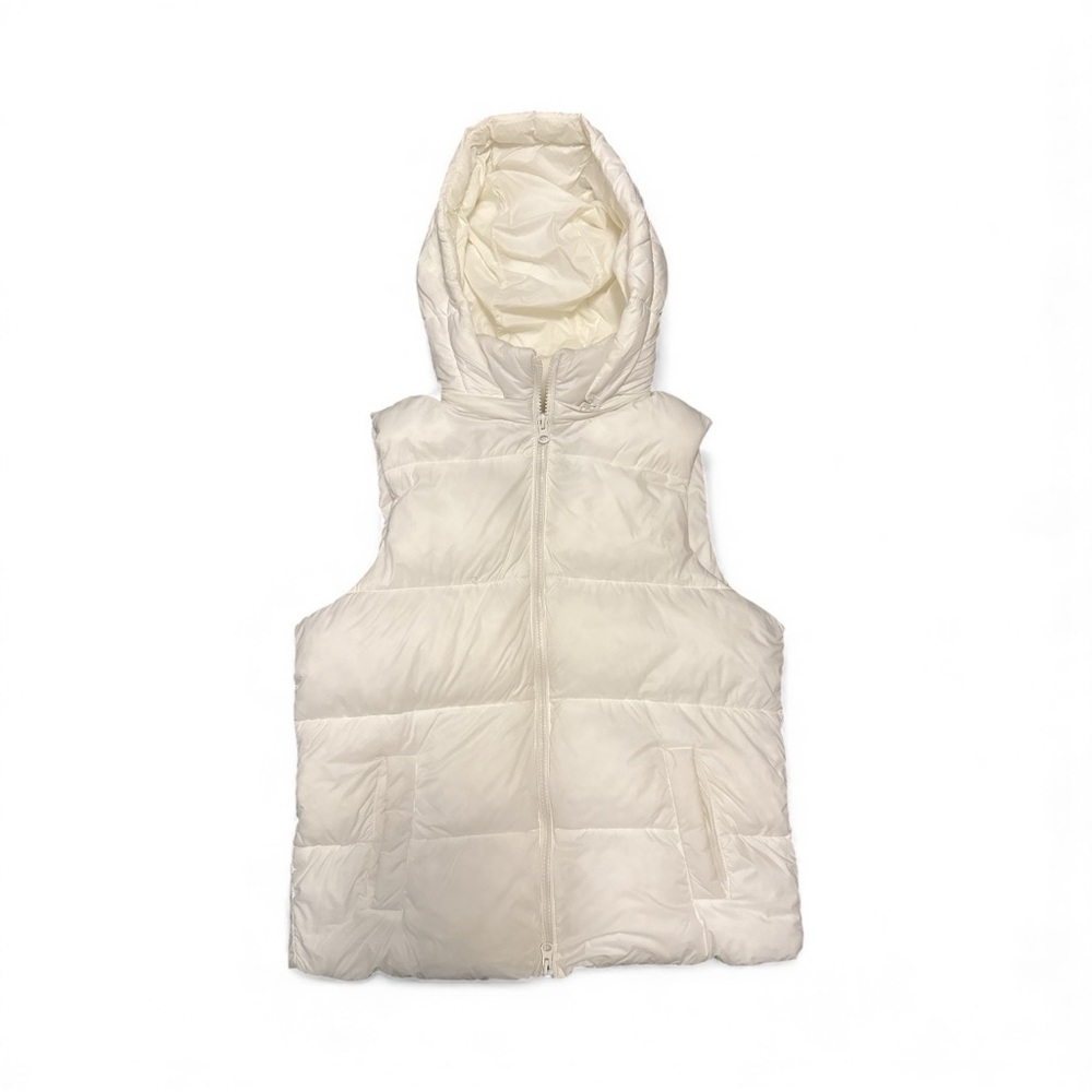 dip Women's Cream Puffer Vest